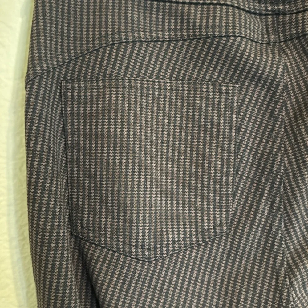 Sanctuary Anthropologie Houndstooth Brown/Black Pointe Leggings Pull On - XS - Picture 12 of 15